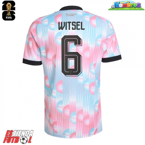 Bélgica Axel Witsel #6 Segunda Equipación Mundial 2026 Manga Corta